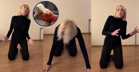 Laura Bozzo baila "TQG" de Shakira y Karol G