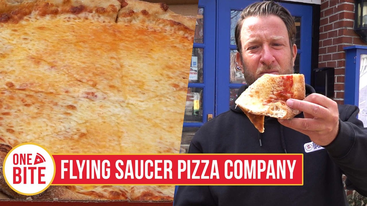 Barstool Pizza Review Flying Saucer Pizza Company (Salem, MA) video