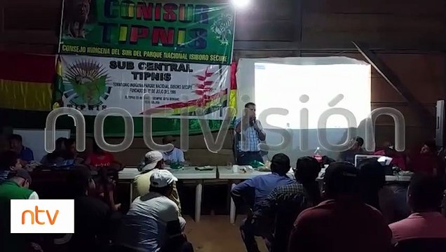 Gobernadores se reunieron con comunidades en el Tipnis