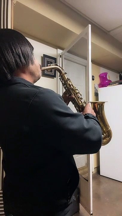 saxofón.