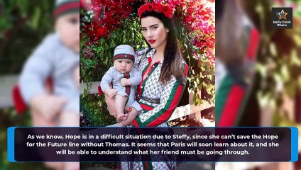 Paris Repeats What Zoe Did, Falls Victim To Thomas Scheme Bold and the Beautiful