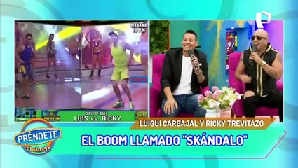 Ricky Trevitazo y Luigi Carbajal rememoran el boom de “Skándalo”
