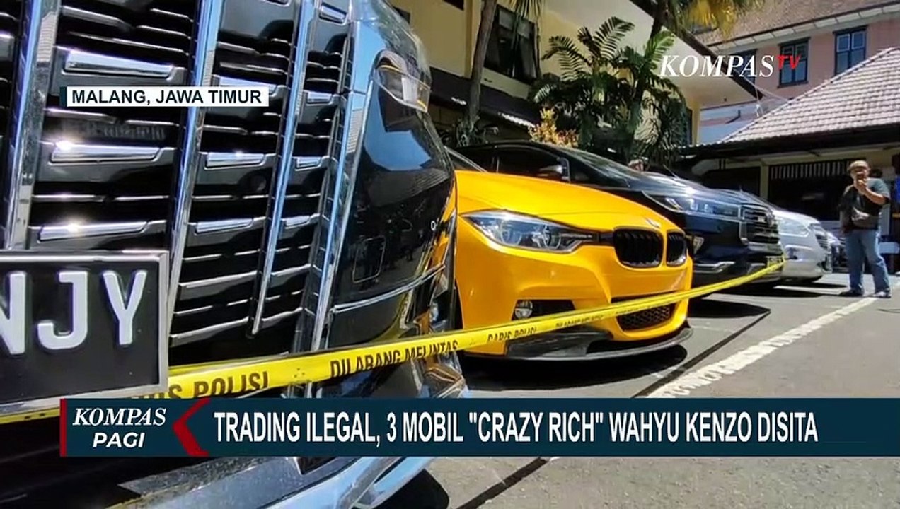 Polisi Sita 3 Mobil Aset Wahyu Kenzo, Selanjutnya Rumah dan Tanah Juga Akan Disita!