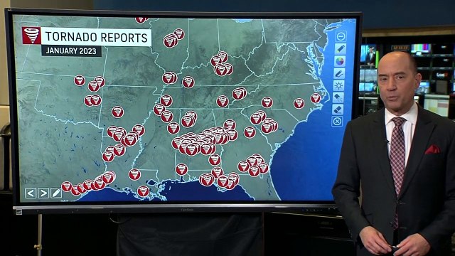 Why has it been so busy for severe weather this winter?
