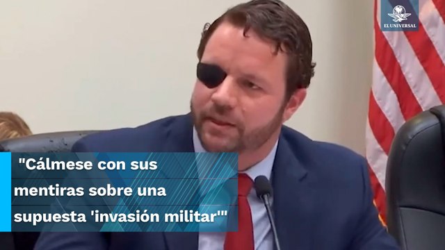 Pare de defender a sus amiguitos narcos , reclama republicano Crenshaw a senador Vasconcelos