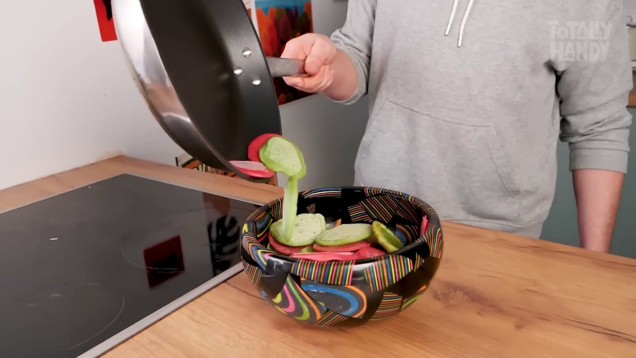500 Paper Sheets Are Transformed Into a Vibrant Bowl _ Epoxy Resin Project