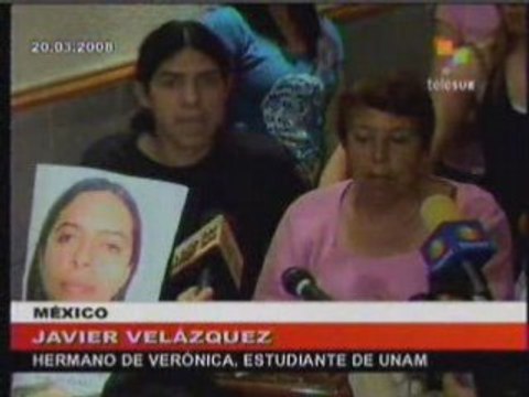 México Llegan familiares de estudiantes masacrados