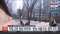 [날씨] 때이른 고온현상…내일 눈·비 내리고 반짝 꽃샘추위