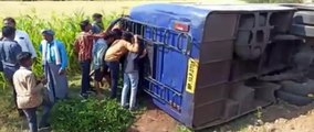 Bus accident news khargone