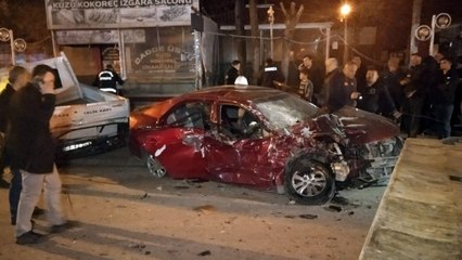 Afyonkarahisar’daki feci kaza: 1 ölü, 4 yaralı