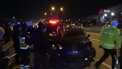 Trabzon'da zincirleme trafik kazası: 1 ölü, 5 yaralı