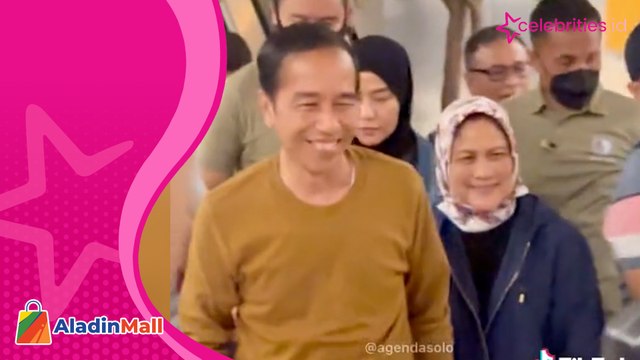 Presiden Jokowi Nikmati Konser Musik Rock, Bagikan Merchandise Kaos Deep Purple
