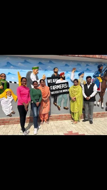 ਕਿਸਾਨ ਅੰਦੋਲਨ ਦੀ ਯਾਦ ਚ ਬਣਾਈ ਸਮਾਰਕ  ਪਿੰਡ ਰੁੜਕੀ ਕਲ੍ਹਾ, ਜਲੰਧਰ।   ਸਿਜਦ