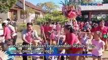 Sambut Hari Raya Nyepi, Anak-Anak TK Pawai Ogoh-ogoh di Bali