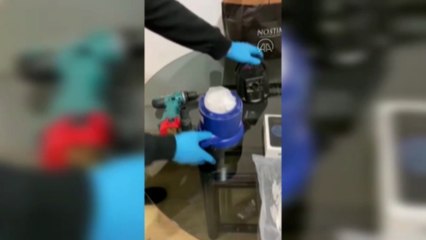 Su pompasına uyuşturucu saklayan şüpheli tutuklandı