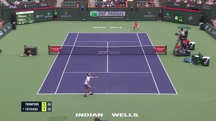Highlights: Tsitsipas verliert gegen Thompson