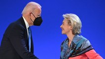 Joe Biden and Ursula von der Leyen enter talks to ease electric vehicle tax rift