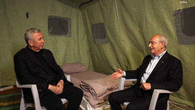 Kılıçdaroğlu geceyi Kahramanmaraş’taki çadırda geçiriyor: Bir kız ‘Anne ayağım yok’ derken, anne ‘Senin ayağın ben olacağım, benim iki ayağım var’ dedi, ben bunlara da tanık oldum