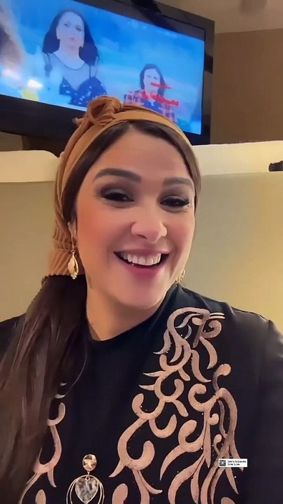 رقص ياسمين عبد العزيز في كواليس مسلسل ضرب نار