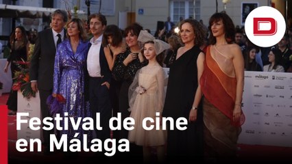 El buen momento del cine español se reivindica en la alfombra malagueña