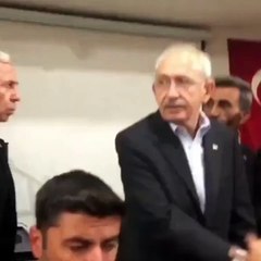 Kemal Kılıçdaroğlu, deprem bölgesinde slogan atılmasına müsaade etmedi