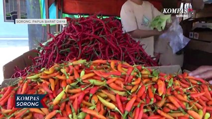 Jelang Ramadhan Harga Bumbu Dapur di Sorong Mulai Naik