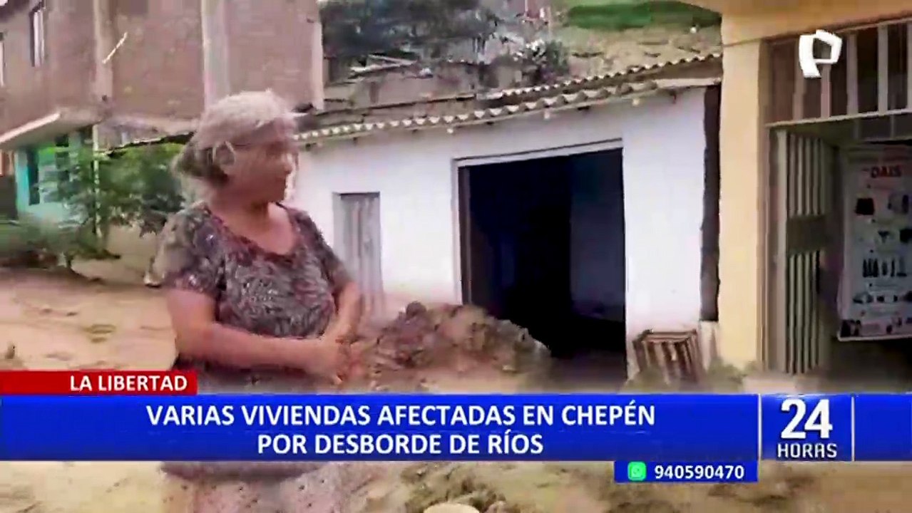 Intensas lluvias en La Libertad: inundación afecta más de 150 viviendas en Pacasmayo