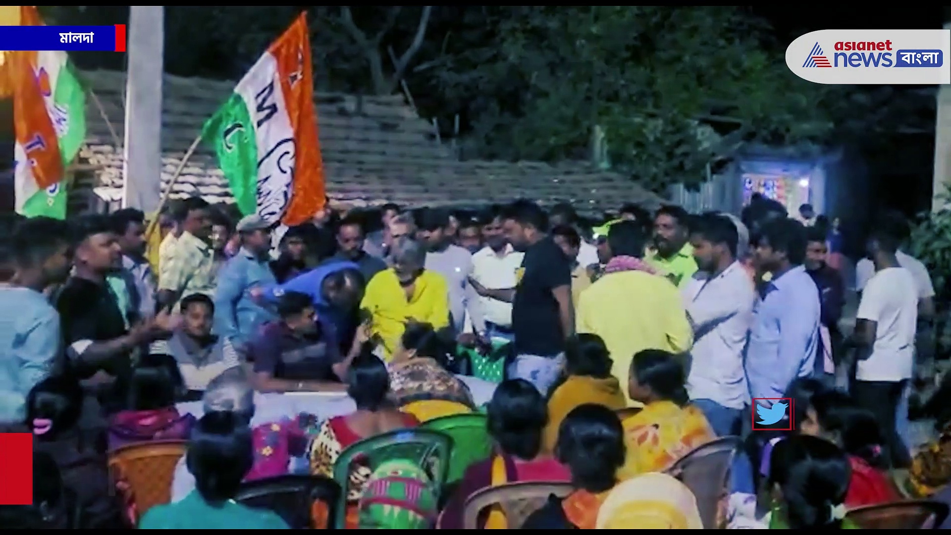পঞ্চায়েতের প্রার্থী বাছাই নিয়ে মালদার হরিশ্চন্দ্রপুরে তৃণমূলের বুথ কমিটির বৈঠকে ধুন্ধুমার!