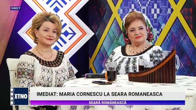 Elisabeta Turcu - Pe sub florile de mar (Seara romaneasca - ETNO TV - 11.01.2023)