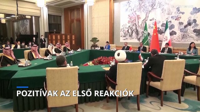 Pozitívak az első reakciók Irán és Szaúd-Arábia békülésére