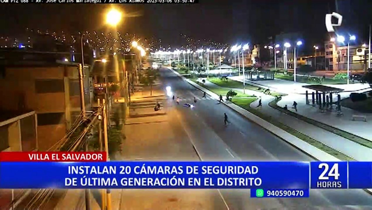 VES: Instalan cámaras de seguridad con reconocimiento facial para detener delincuentes