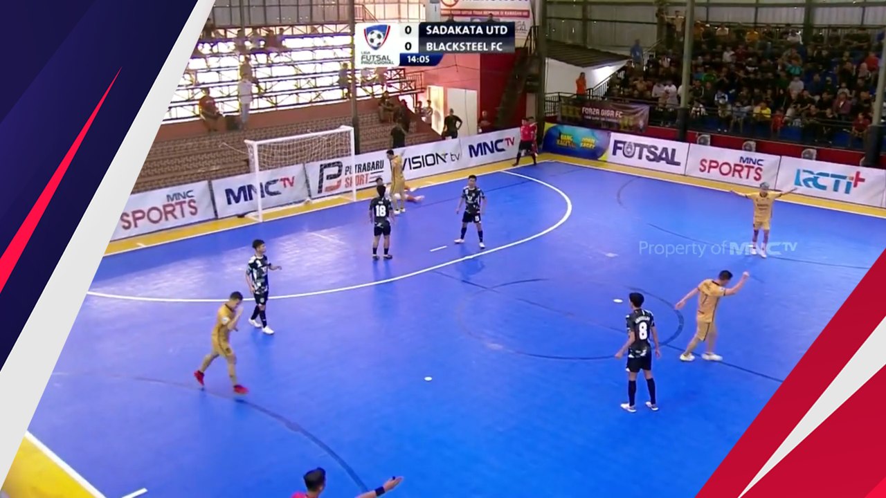 Highlight Liga Futsal Profesional 2023: Evan Menggila, Black Steel Gasak Sadakata United