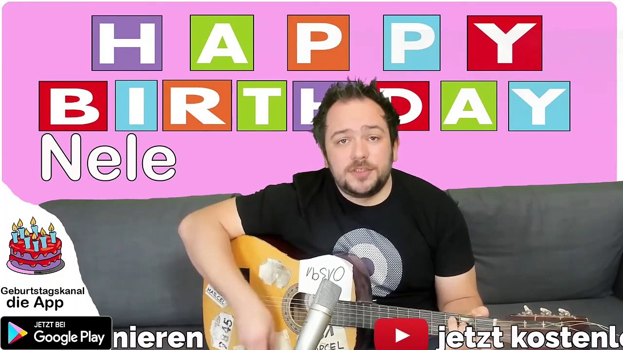 Happy Birthday, Nele! Geburtstagsgrüße an Nele