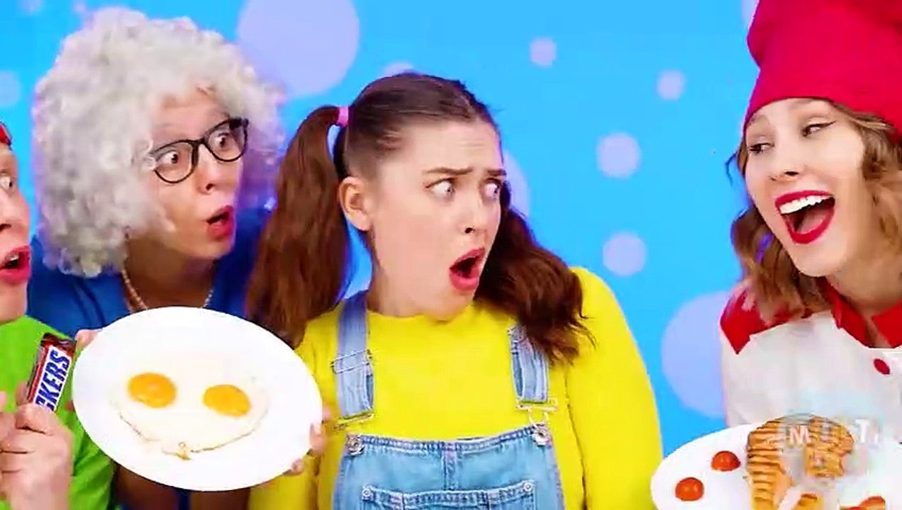 Me vs Grandma Cooking Challenge Food Battle by Multi DO Challenge