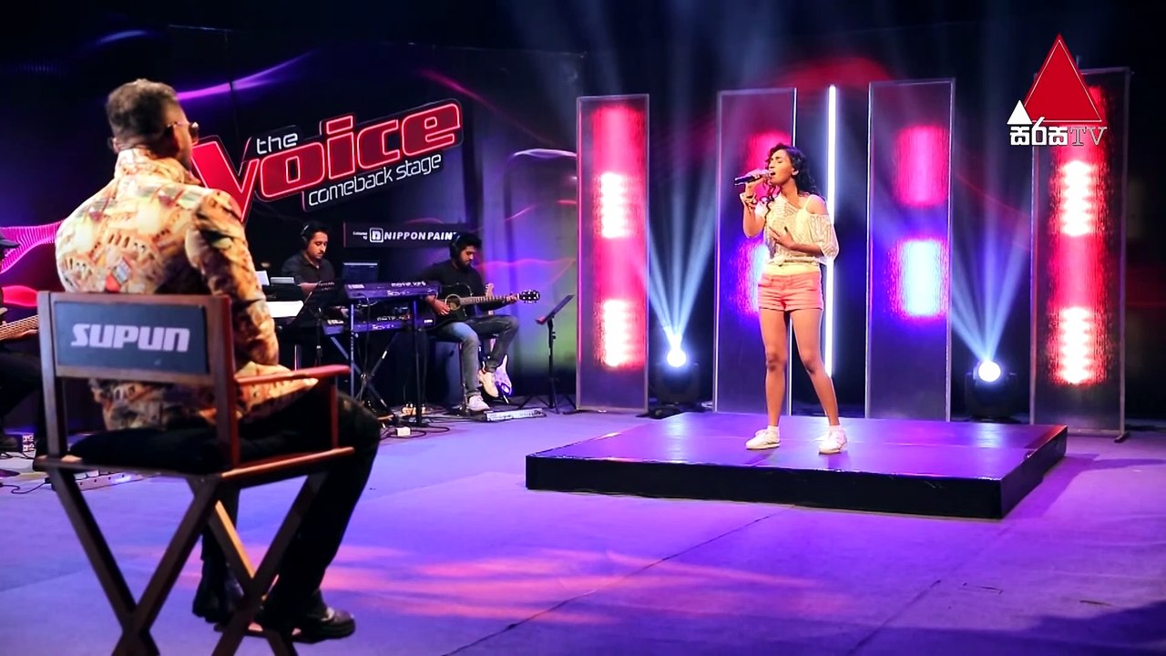 Sanda Thurulata (සඳ තුරුලට) | Yvonne Fernando | The Knockouts | Comeback Stage |The Voice SL
