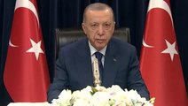 Cumhurbaşkanı Erdoğan, AK Parti İl Başkanları Toplantısı'nda açıklamalarda bulundu