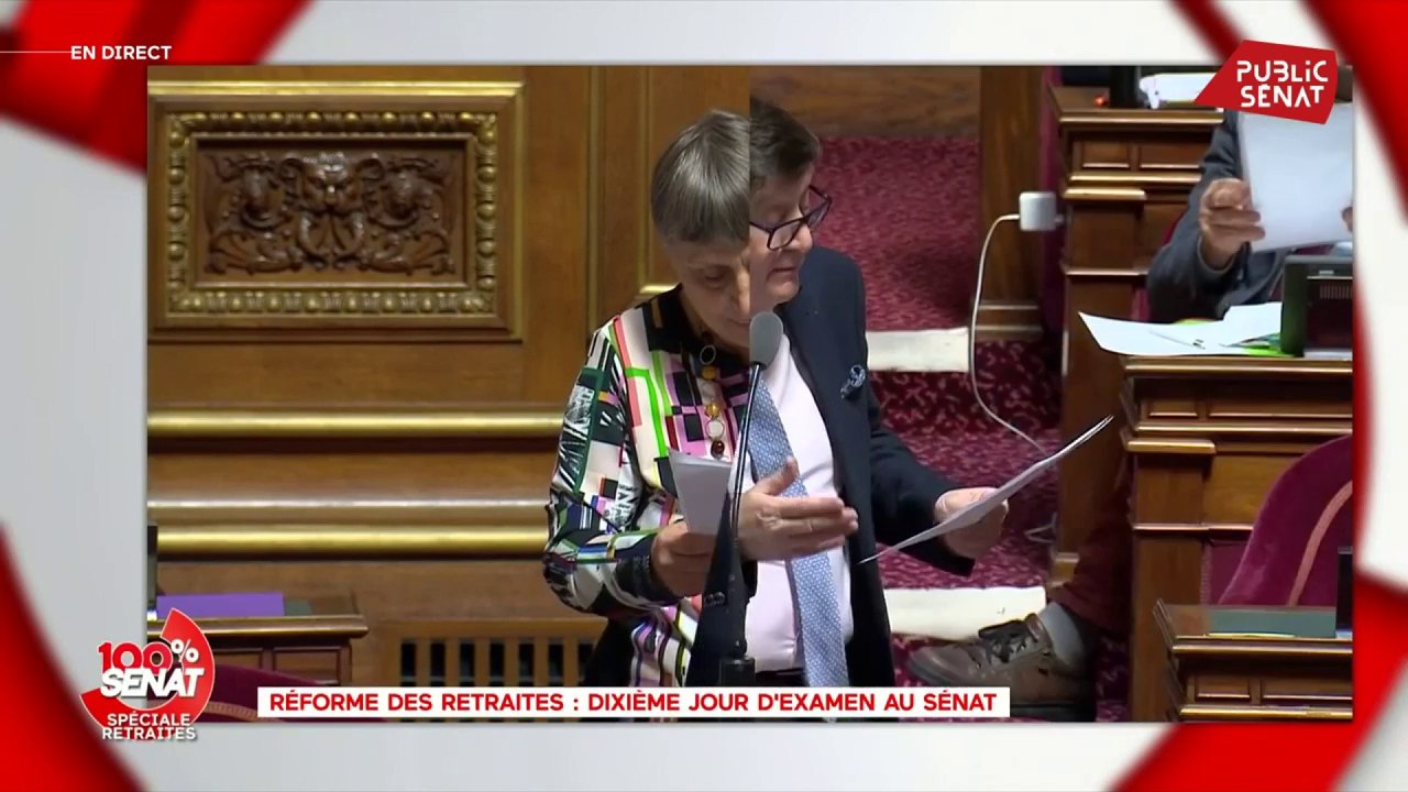 Retraites : les sénateurs de gauche se sont relayés en répétant tous la même phrase