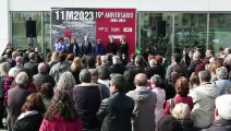 Acto en la estación de Atocha Cercanías en memoria de las victimas del 11M.