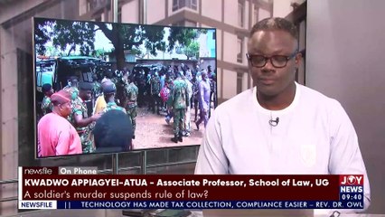 A Soldier's Murder Suspends Rule of Law? || Newsfile