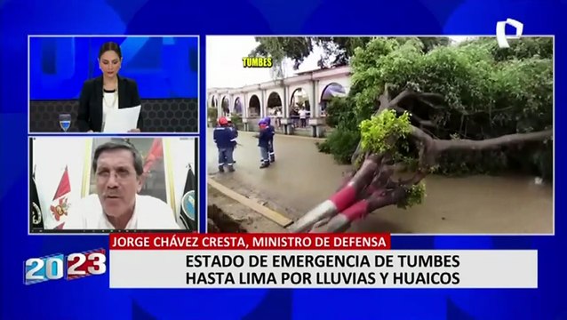 Ministro Chávez advierte sobre activación de quebradas en Lima: No hay que tomarlo a la ligera, la población debe tomar conciencia