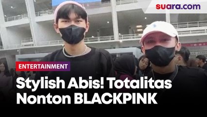 Datang dari Bandung Demi BLACKPINK, 2 Pemuda Ini Stylish Abis!