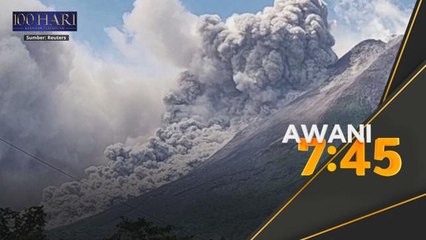 Gunung Merapi meletus, penduduk disaran jauhi zon bahaya