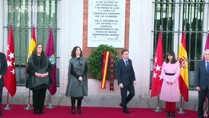 Así ha sido el emotivo acto de homenaje a las víctimas del 11-M en Puerta del Sol