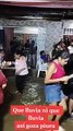 Familia organizó fiesta en medio de inundaciones por ciclón Yaku