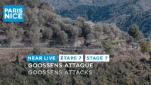 Goossens attaque / Goossens attacks - Étape 7 / Stage 7 - #ParisNice 2023