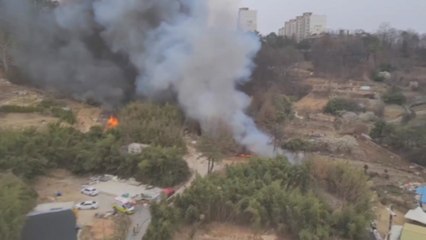 건조한 날씨에 전국 곳곳 산불...밤 새 확산할까 노심초사 / YTN