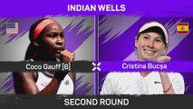Gauff cruises past Bucsa into Indian Wells third round