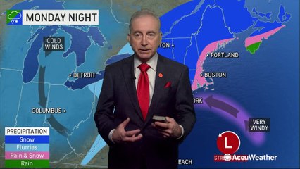 Download Video: Forecasters warn bomb cyclone will unleash major impacts across Northeast