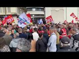 Marseille : la manifestation contre la réforme des retraites démarre sous le vent