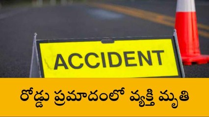 వేపాడ: రెండు ద్విచక్ర వాహనాలు ఢీ... వ్యక్తి దుర్మరణం